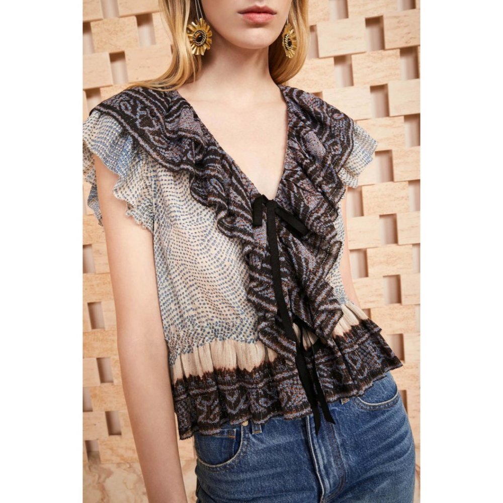 Ulla Johnson Kaede Top SZ14 U135
